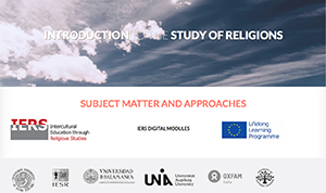 Introduction to the Study of Religions: Subject Matter and Approaches